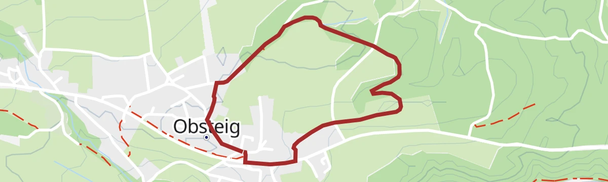 Route map: Obsteiger Larchsteig